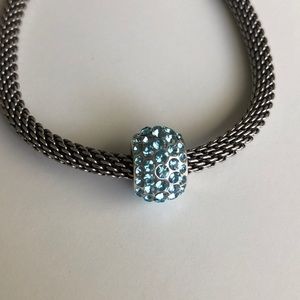 Light Blue Crystal Brighton Bead